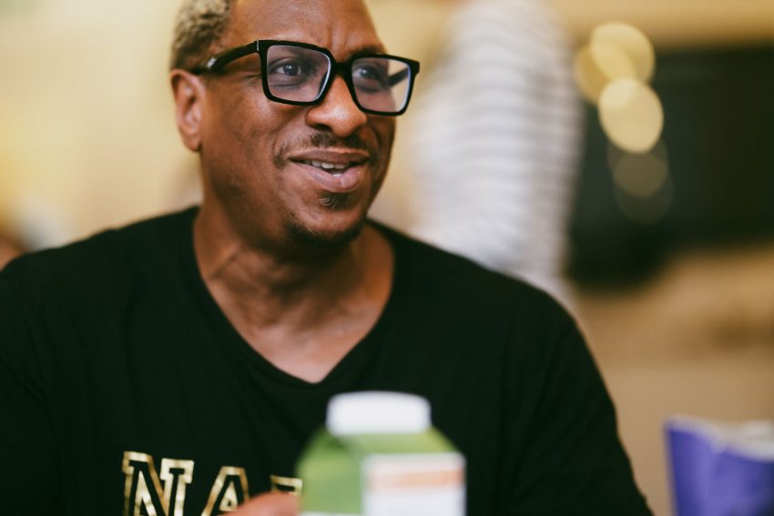 Portrait of Emeka - Derby based poet